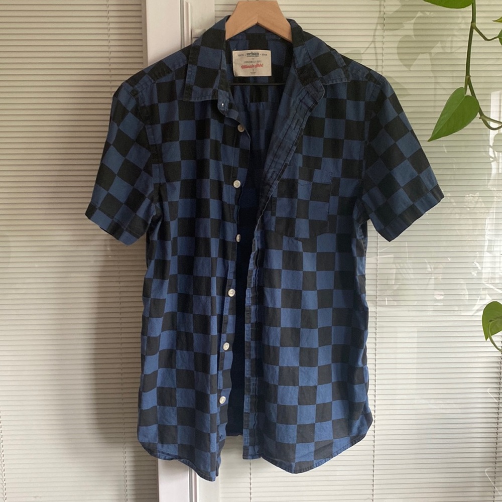 Blue Checkered Shirt
